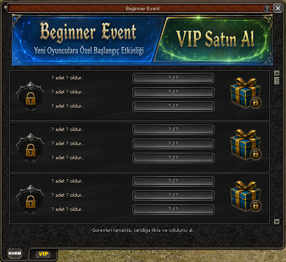 Beginner Event System v.1.0 Free Sürüm - Metin2 Sistem & Files